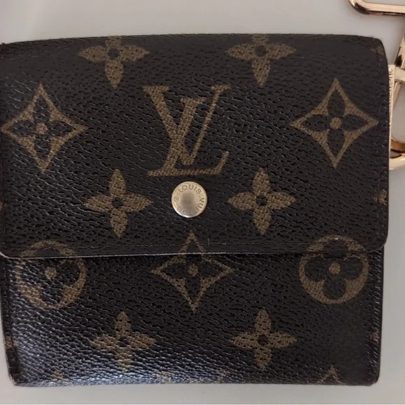 Louis Vuitton Wallet with added unbranded strap - Picture 7 of 9